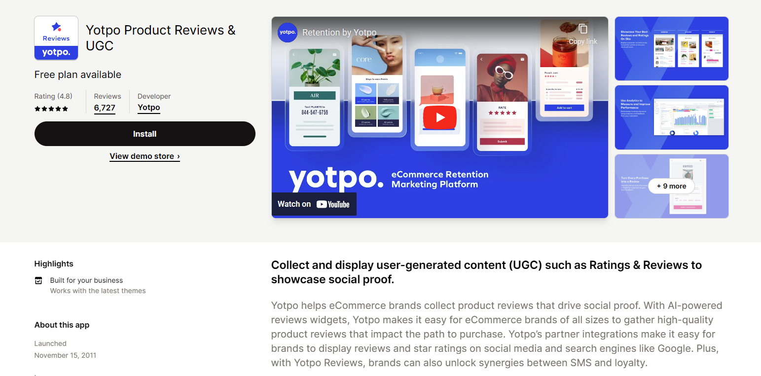 Social Proof app shopify